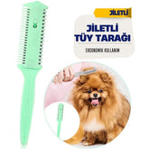 Takaz Global Medium Kedi Köpek Jiletli Tüy Alma Tarağı